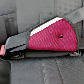

Universal Car Safe Seat Belt Cover Soft Adjustable Triangle Safety Seat Belt Pad Clips Protection for Baby Child Belts