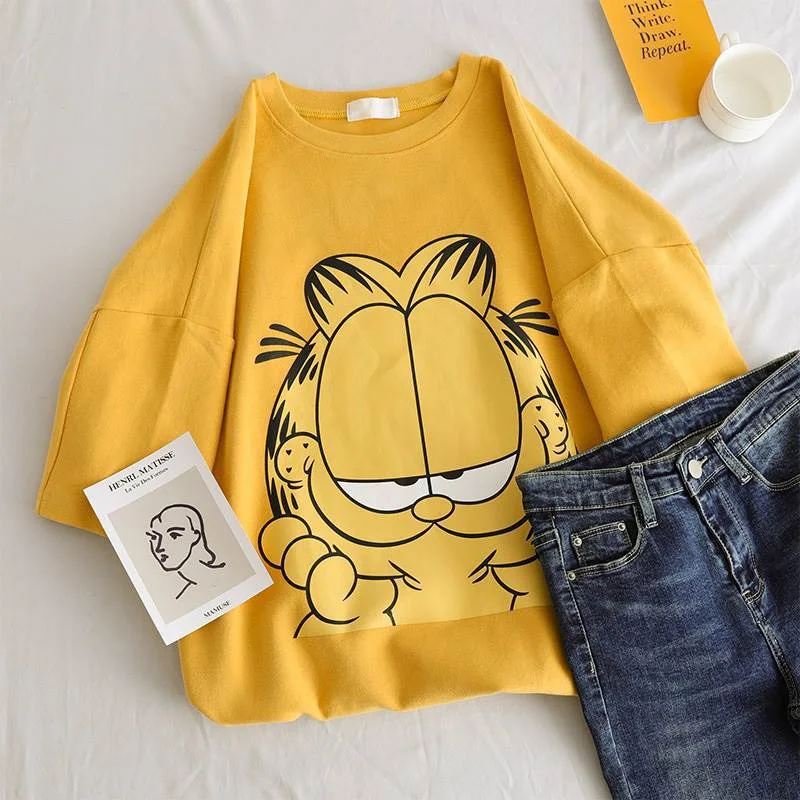 Harajuku Women T-shirts New 2020 Summer Funny Letter Print Hip Hop Loose T-shirt Girls Student Streetwear Casual Lady Tops Tees
