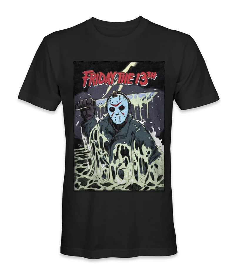 Футболка Jason Voorhees Friday The 13Th? Классическая футболка с индивидуальным дизайном |