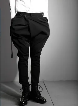 

2020 Korean version of the new fashion trendy men's slim harem pants feet boots pants men's casual loose trousers Plus SIZE27-39