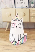 KittyCat Rainbow Pillow