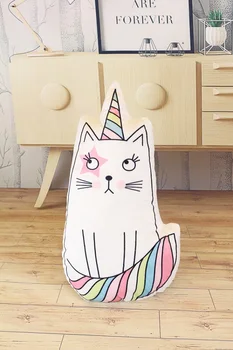 KittyCat Rainbow Pillow