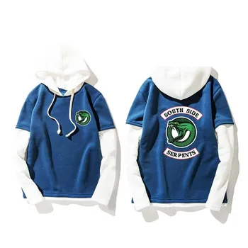 

Riverdale Hoodie Sweatshirts South Side Serpents Streetwear Tops Spring Hoodies Pullover Female Hooded Harajuku Kawaii Clothes