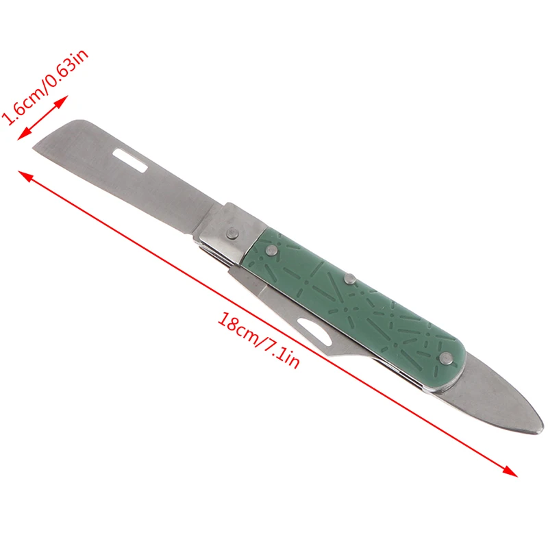 Цветочный инструмент складной розовый резак для дерева, детский гранат, режущая садовая кора, нож для рассады, съемная лопатка