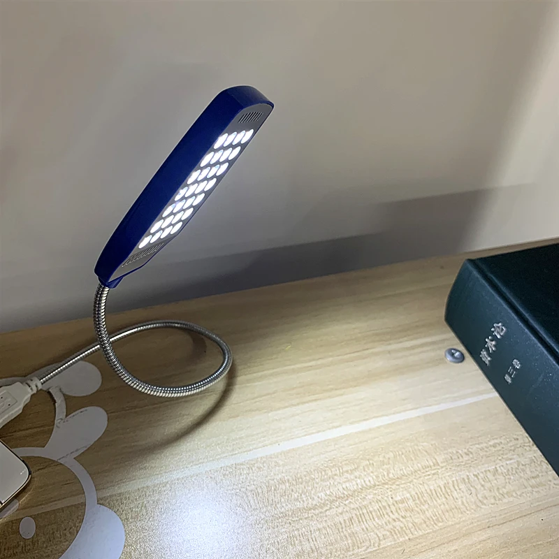USB-светильник для чтения книг 28 светодиодов гибкий Ультраяркий светильник