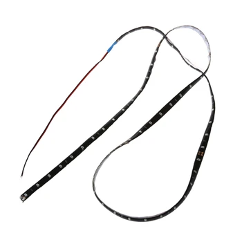 

120CM 60 SMD Car Strip Under Light Neon Footwell Flexible Waterproof - Blue