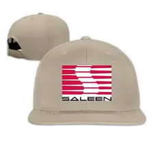 Мужские шляпы с плоским козырьком и логотипом Saleen