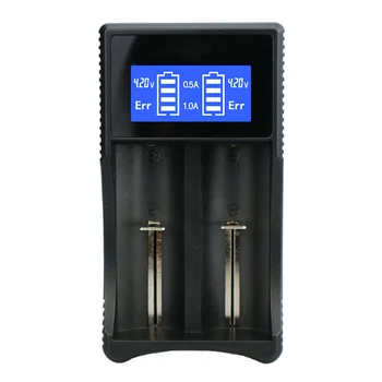 

Universal Battery Digital LCD Display Intelligent Charger Lithium Battery USB Charger for 18650 26650 20700 21700 18490 Battery