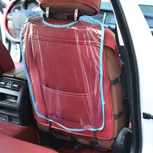 Прозрачный автомобильный органайзер для заднего сиденья сумка для хранения водонепроницаемый защитный чехол для сиденья NJ88
