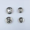 DIY Leather Craft Hardware  Texas Star Concho Antique Silver Finish #601709S-30/38 Clothes Accessories 3