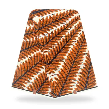 

2020 Latest 100% cotton Veritable Wax cotton Fabric 6yard Nigerian Ankara Wax Fabric High Quality Pagne Ghana Women Wax
