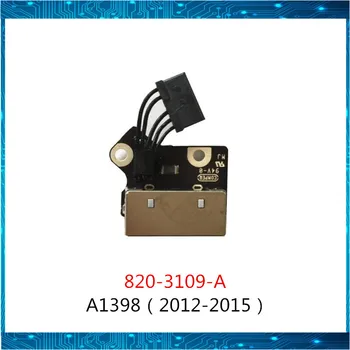 

NEW 820-3109-A For Macbook Pro 15.4" Retina A1398 DC Jack DC-IN Power Board Connector 2012 2013 2014 2015 Year Fully Tested