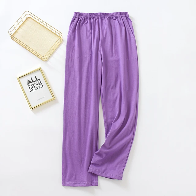 Spring Autumn Cotton Sleepwear Pant Comfortable Modal Loose Pajama Pants  Women Casual Night Wear Lantern Pant Lounge Trousers - Sleep Bottoms -  AliExpress