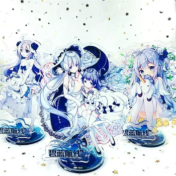 

1pcs Fashion creative cartoon acrylic promotion gift character anime keychain pendant standing transparent logo