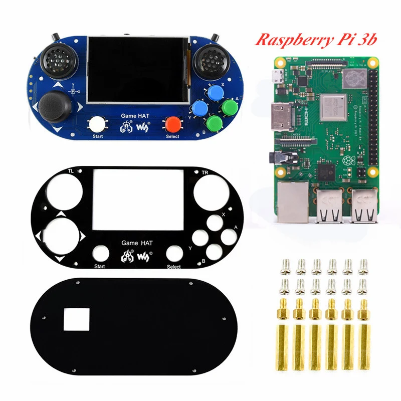 Ручной Чехол для игровой приставки Raspberry Pi 3B 3 5 дюймовый чехол с 3B/3 Model B ручной