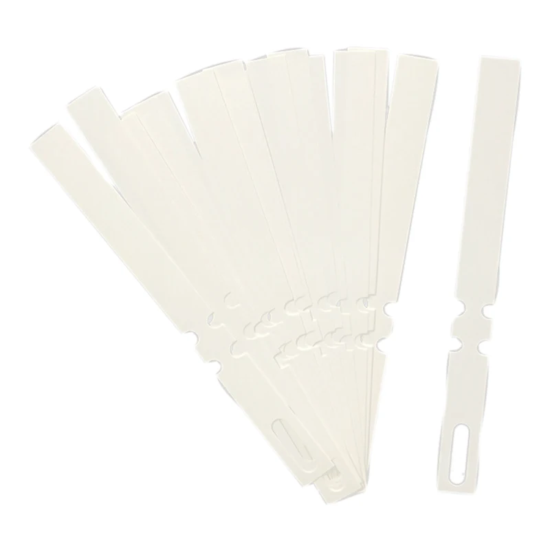 

New-100Pcs Pvc Waterproof Ring Set Label Plant Label Gardening Label Plastic Orchid Label