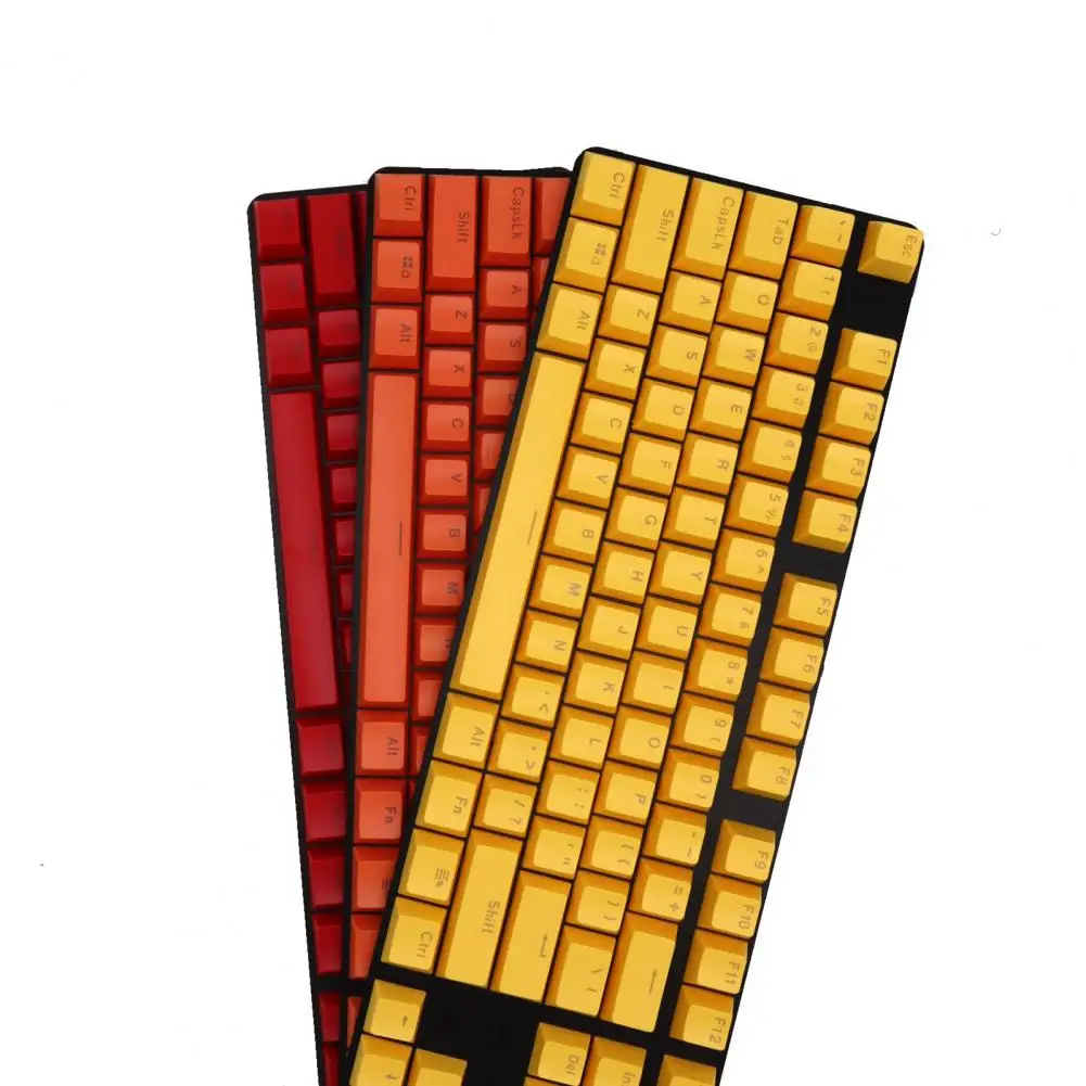 

ABS Mechanical Keyboard 104 Keyscaps Keys Black Red Blue Green Purple White For Cherry MX Mechanical Keyboard Key Cap Switches
