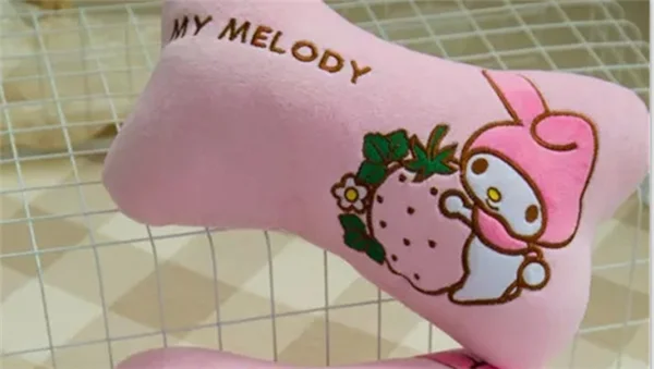 melody pillow 1 шт. мультфильм Cinnamoroll Собака Мелодия сиденье обивка ремней милый Sakura momoko автомобильный плечевой протектор pad автомобильный ремень безопасности чехлы - Цвет: melody pillow