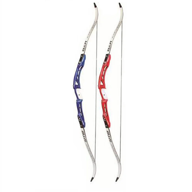 

F165 Recurve Bow Red 20 lbs Blue 28 lbs Aluminum Alloy Handle and Maple Limbs for Outdoor Archery Hunting