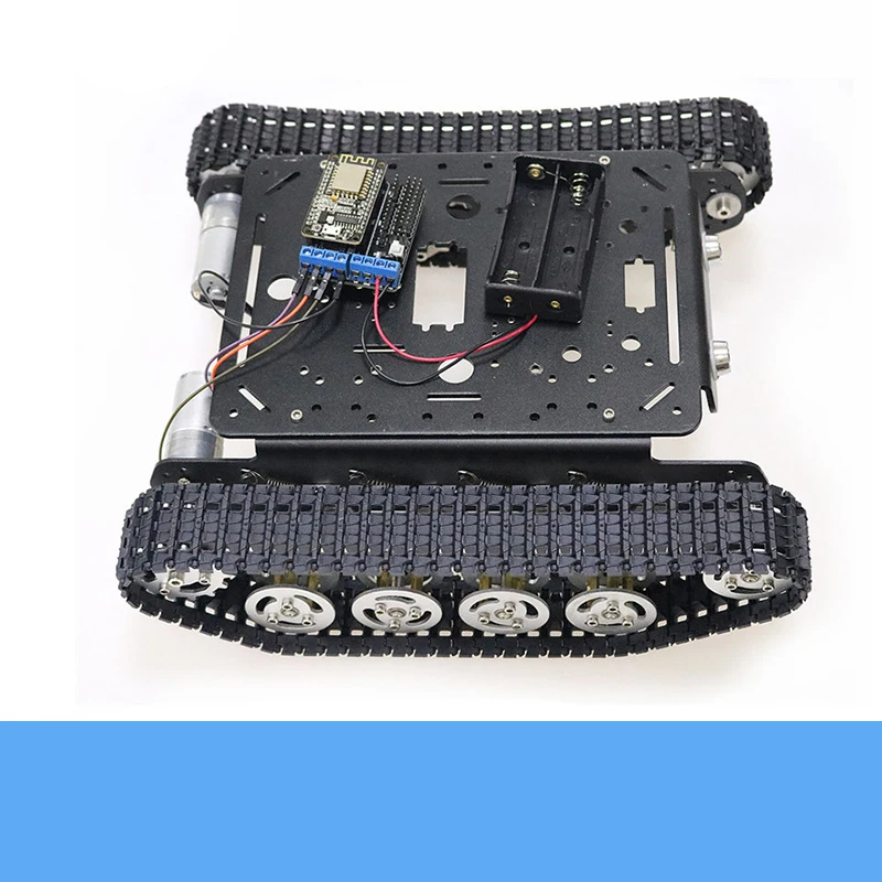 ESP8266 RC умный робот Танк шасси с двойным двигателем постоянного тока + макетная