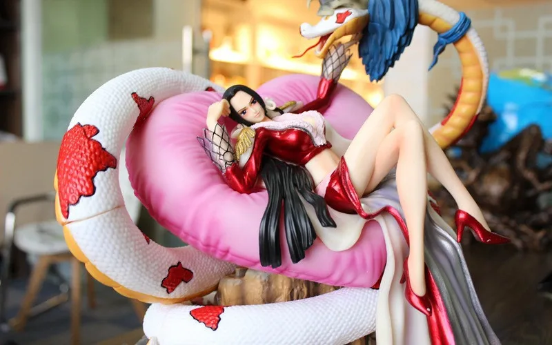 

One Piece Boa Hancock Snake Ji Female Emperor Limited Statue Beautiful Girl Sexy PVC Action Figure Collection Model Toys C3