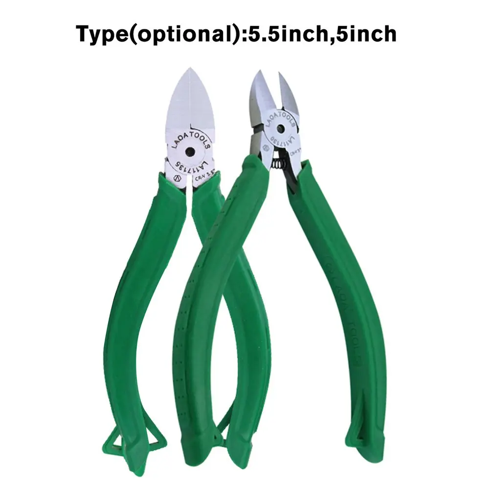 LAOA Japan Type Pliers Nippers Cr-V Plastic Jewelry Electrical Wire Cable Cutters Cutting Side Snips Electrictrician tool