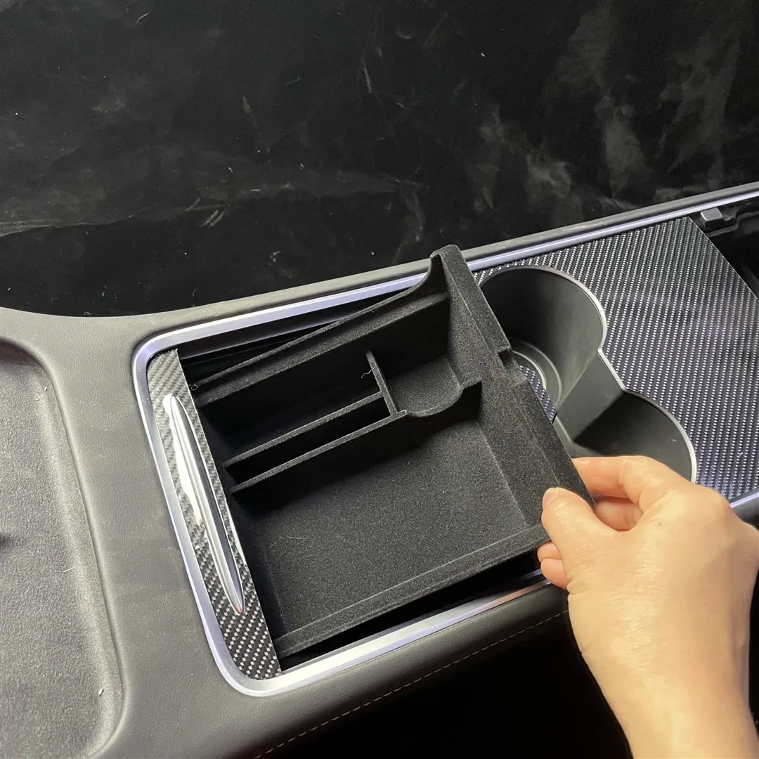 Для Tesla Model 3 2021 модели Y центральный автомобильный подлокотник для хранения Box