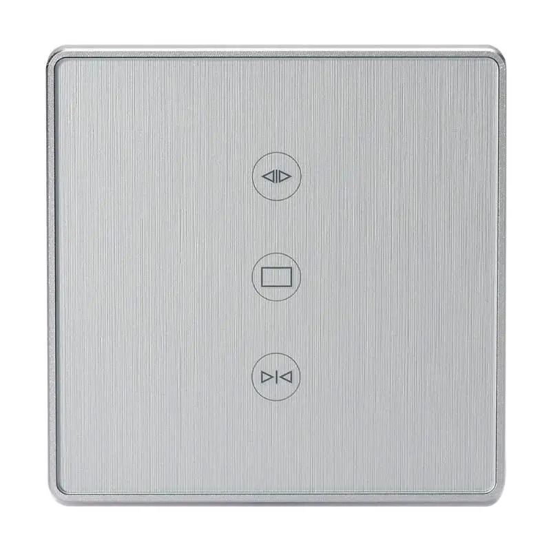

WiFi Shutter Wall Switch Metal Intelligent Touch Voice APP Remote Control Electric Motorized Curtain Electrical Accessories