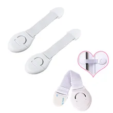 10 шт./лот Детская безопасность замок для шкафа защита детей замок двери ящик для безопасности детей дети пластиковый замок