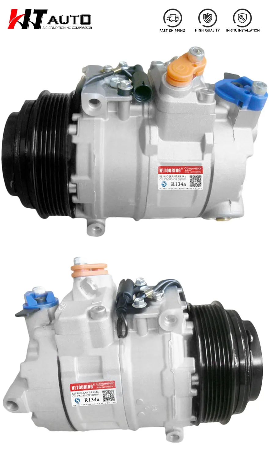 Для Mercedes W210 E280 W163 ML320 W208 DENSO 7SB16C AC компрессор 6PK 4472009694 A0002340911 A0002306811 A0002348503 A0000230701