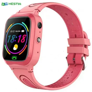 

Q7 Russian Type 2G Kids LBS Positioning Smart Phone Watch 500mAh GSRS SOS Children Waterproof Smart Bracelet with Silicone Strap