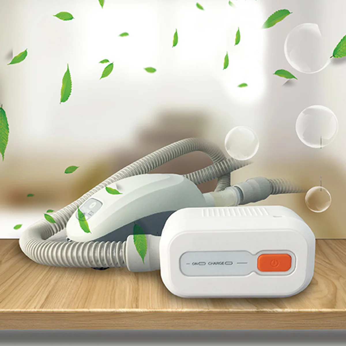 Перезаряжаемая батарея CPAP очиститель вентилятор дезинфицирующее средство 2000 мАч CPAP Авто CPAP дезинфицирующее средство апноэ сна OSAS против храпа