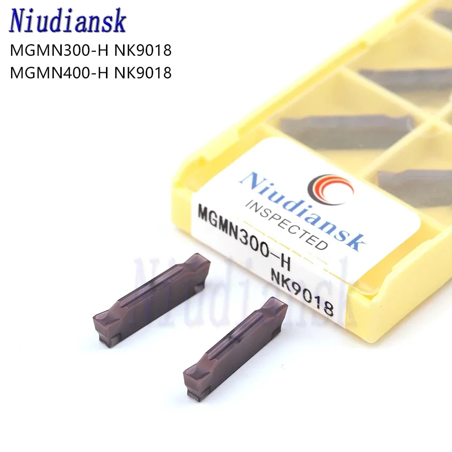 10 шт. MGMN300 H NK9018 MGMN400 карбидная вставка с ЧПУ металлический токарный инструмент