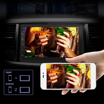 

2019 Hot 7-Inch Universal Android Car Fm Radio Stereo Player Hd Touch Screen Gps Navigation Support Mirror Link / Wifi Mp5