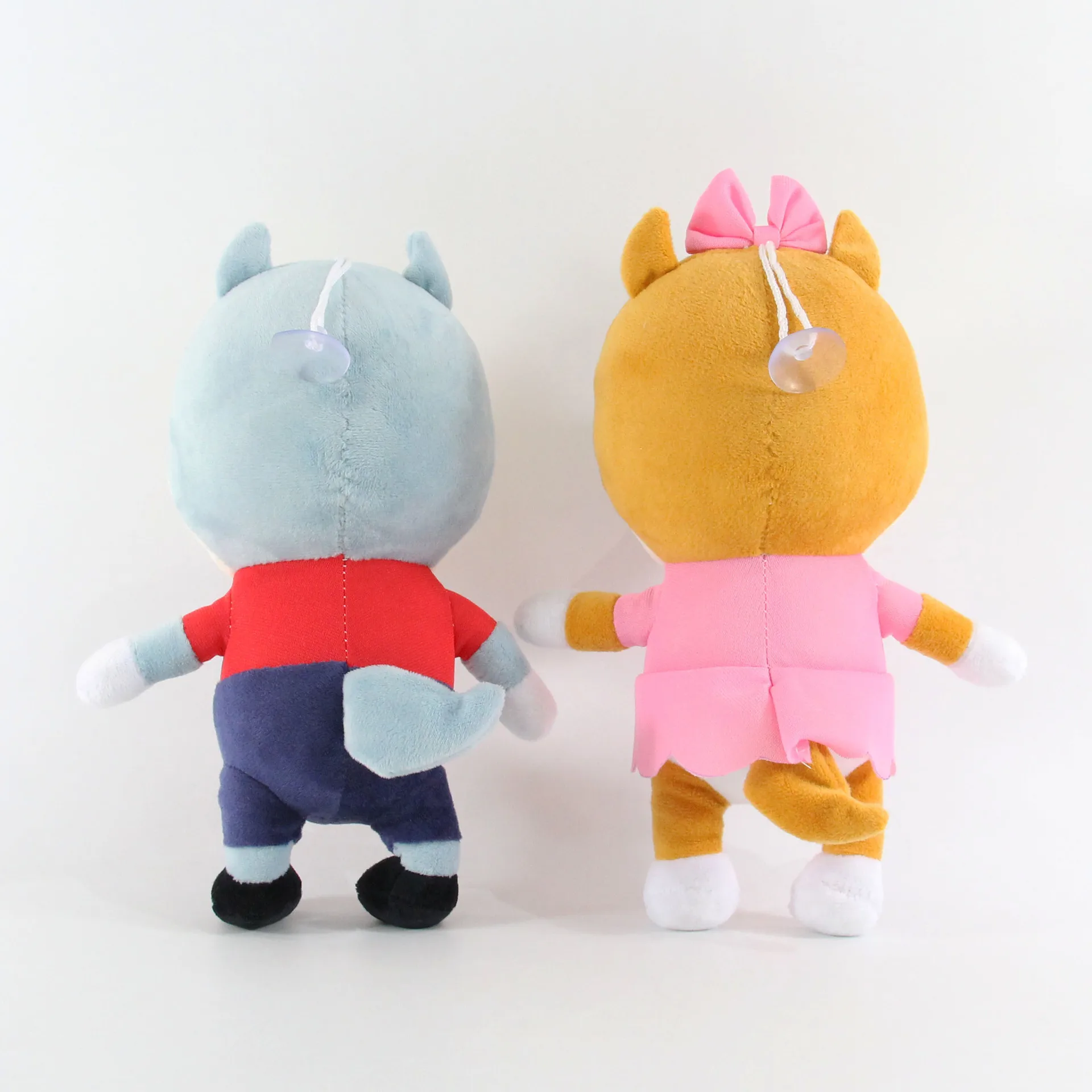 2pcs/set 30cm Anime Wolfoo Family Plush Toys Cartoon Plushie Lucy