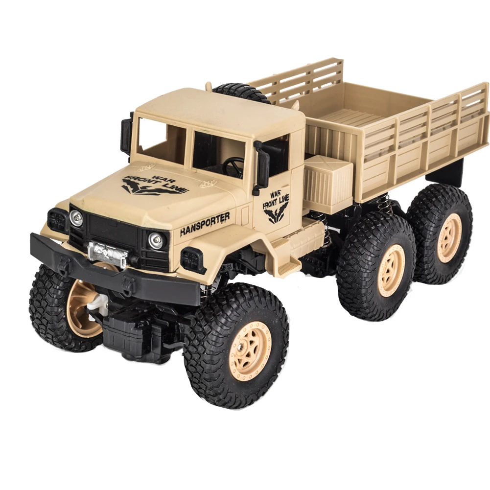 

1:18 Climbing Dump RC Truck Shock Absorption With Screwdriver Off Road Six Wheels 2.4G Drive Toys Outdoor Funny USB Charging