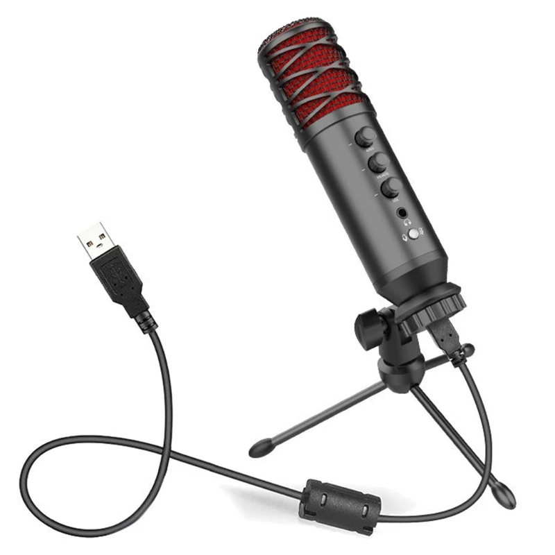 Новинка 2021 USB компьютерный микрофон для мобильных игр голосовой трансляции