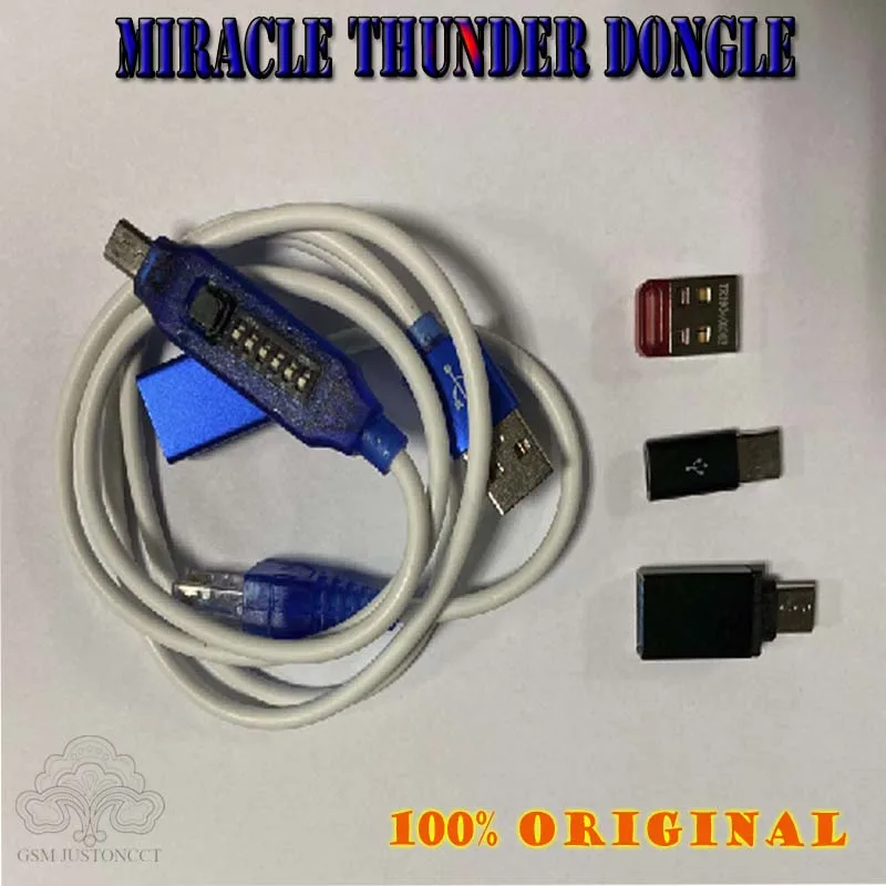 Gsmjustoncct Miracle Box/кабель Thunder pro без необходимости miralce key