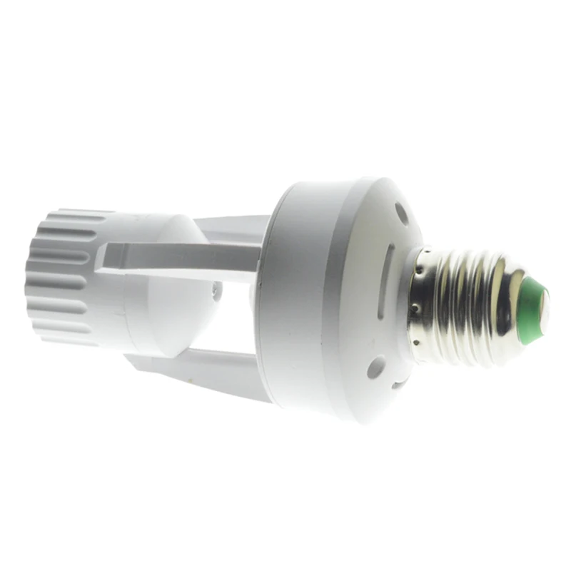 AC 110-220V 360 Degrees Pir Induction Motion Sensor IR Infrared Human E27 Plug Socket Switch Base Led Bulb Lamp Holder