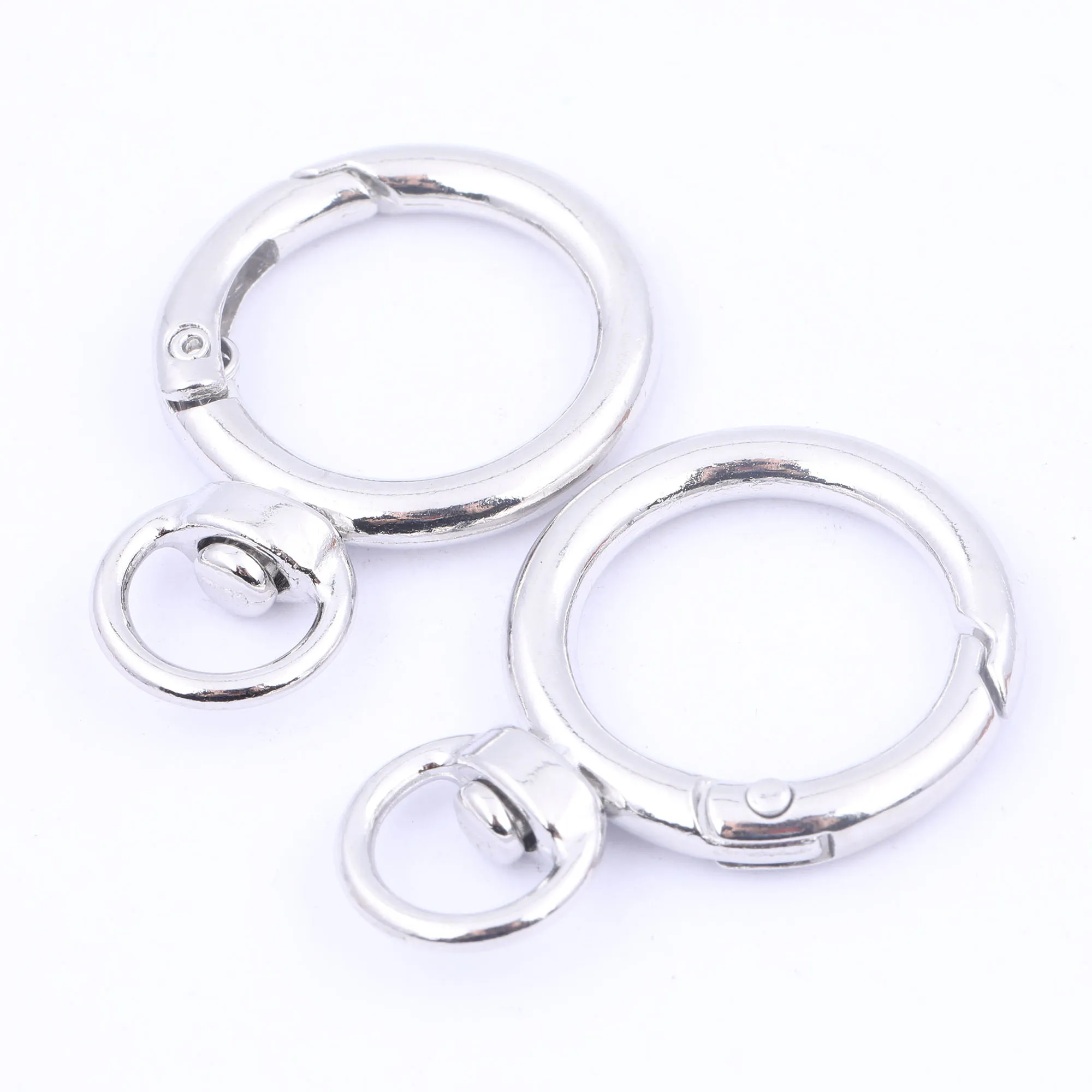 

5pcs Swivel Lobster Clasp Diy Metal Keychain Spring Clasps Diy Jewelry Making Accessories