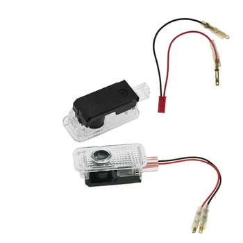 

2Pcs Car Door LED Logo Light Laser Projector Lights Ghost Shadow Welcome Lamp For Audi A3 8V A8 A7 A6 Q3 A5 A4 TT A6 A1 R8 Q7 Q5