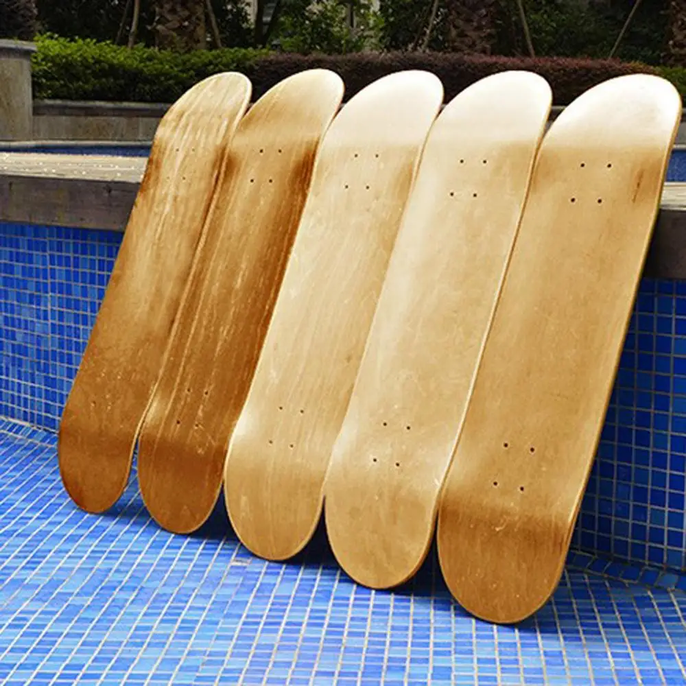 Underholdning influenza Modtager 7 Tier Maple Wood Blank Skateboard Blank Skate Board Deck Diy Hand-painted  Longboard Deck Sliding For Kids Teens Beginner Pro - Skate Board &  Accessories - AliExpress