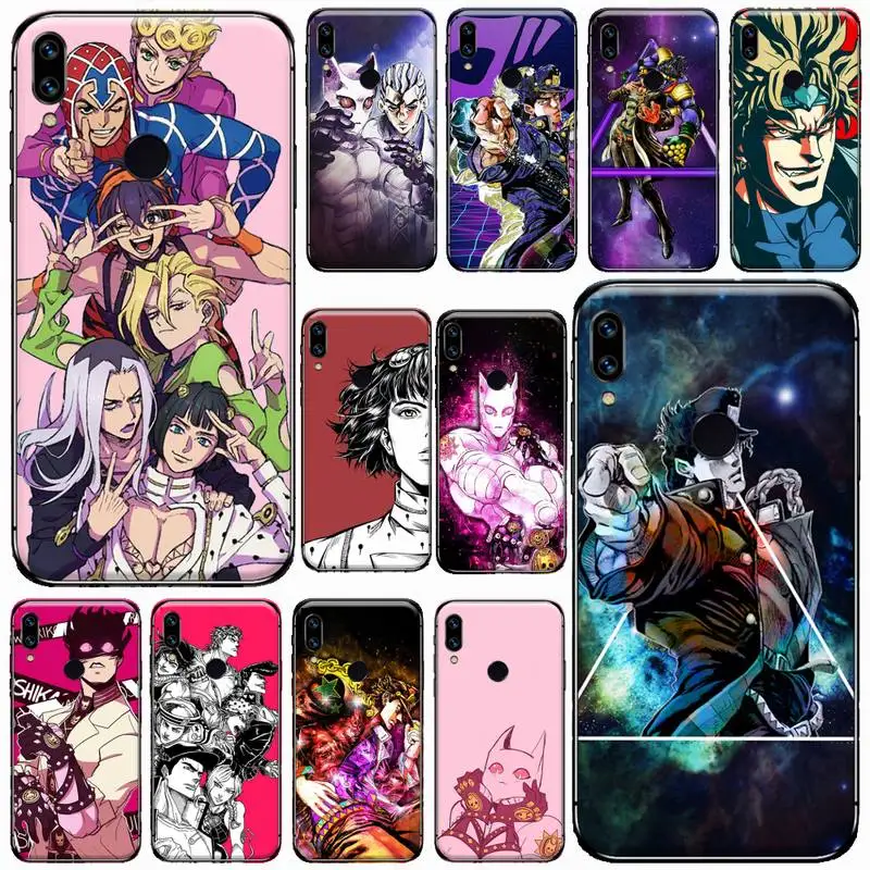 JoJo Bizarre Adventure Phone Case For Xiaomi Redmi Note 4 4x 5 6 7 8 pro S2 PLUS 6A PRO | Мобильные телефоны и аксессуары