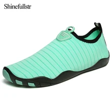 Мужские пляжные тапочки без застежки; легкая мужская обувь; быстросохнущая обувь для занятий спортом в водной среде; мягкая обувь для йоги; нескользящая обувь