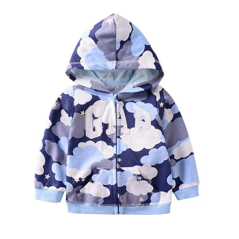 Верхняя одежда с героями мультфильмов для маленьких мальчиков и девочек, одежда для малышей, куртка для мальчиков и девочек, детское пальто, От 6 месяцев до 3 лет, Осень-зима - Цвет: NY1125F