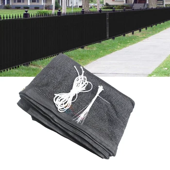 

Thicken Quality Black Balcony Safety Fence Custom-tailor Shading Net Outdoor Garden Terrace Anti-Privacy Windproof Sunblock Sail