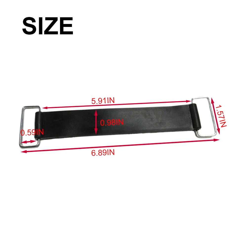 Motorcycle Battery Rubber Band Strap Durable Fixed Holder For GY6 50cc 125 150cc Scooter Moped Buggy Parts motorcycle battery strap