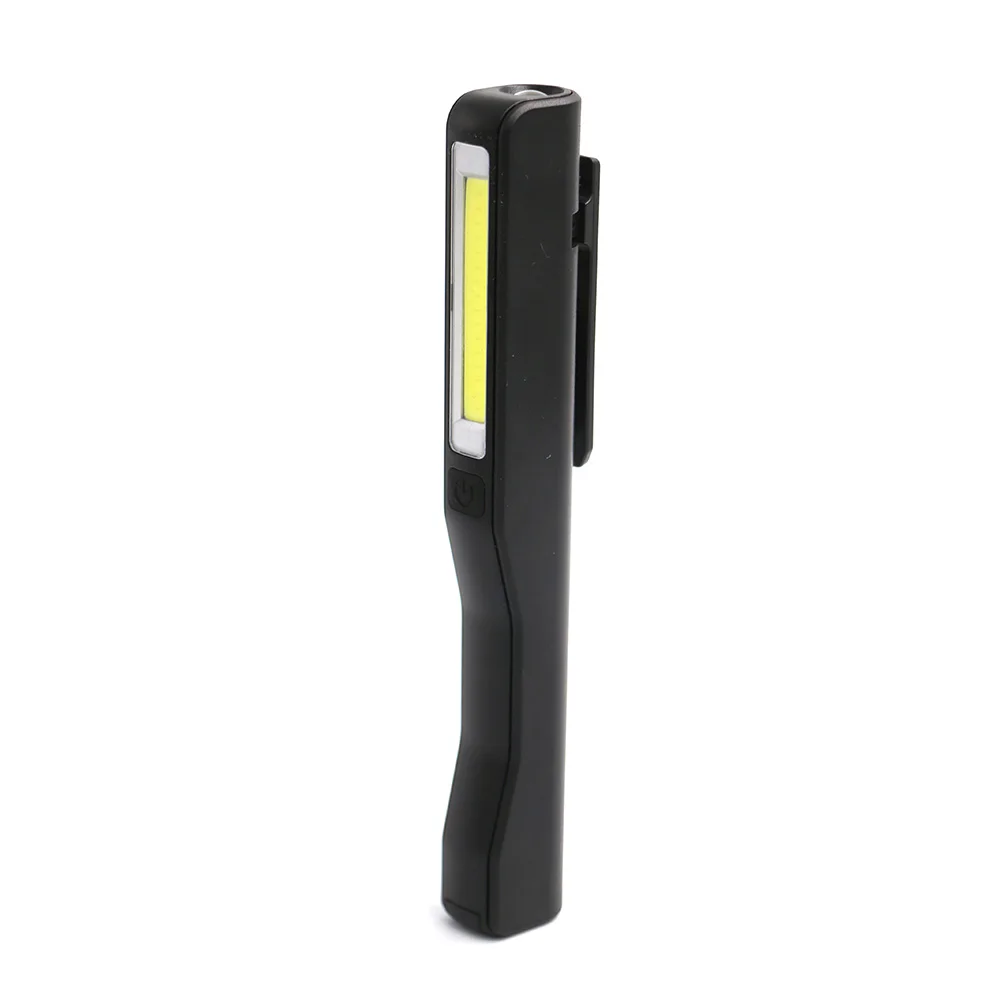 

COB LED Flashlight Torch 2 Modes Pen Light Magnet AAA Battery Power Outdoor