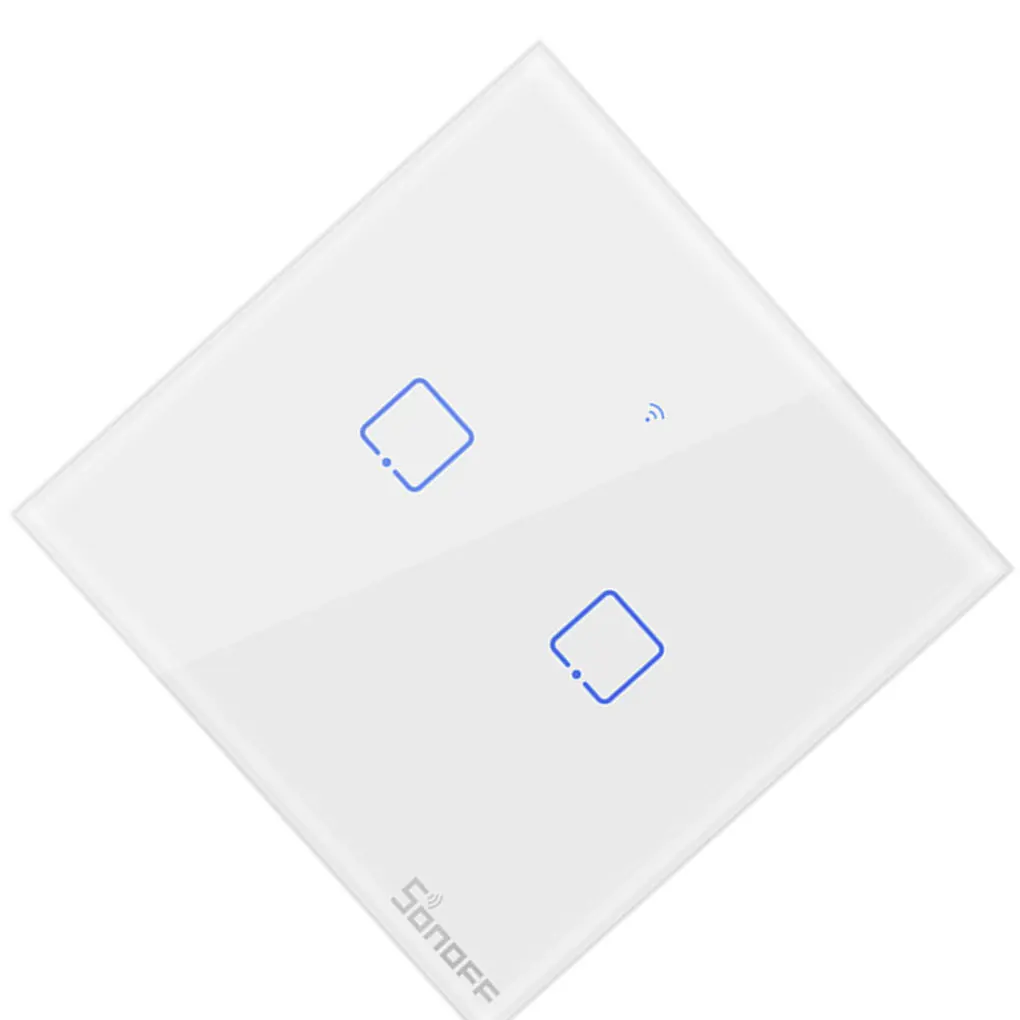 Замена для Google Home Sonoff T1 86 1/2/3 TX 433 МГц RF Wi-Fi настенный выключатель Умный Переключатель ЕС Стандартный