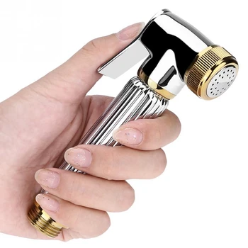 

New 1 Pcs Wall Mount Shower Toilet Solid Bathroom Bidet Faucet Spray Shower Head Handheld Bidet Diaper Spray Sprayer Shattaf
